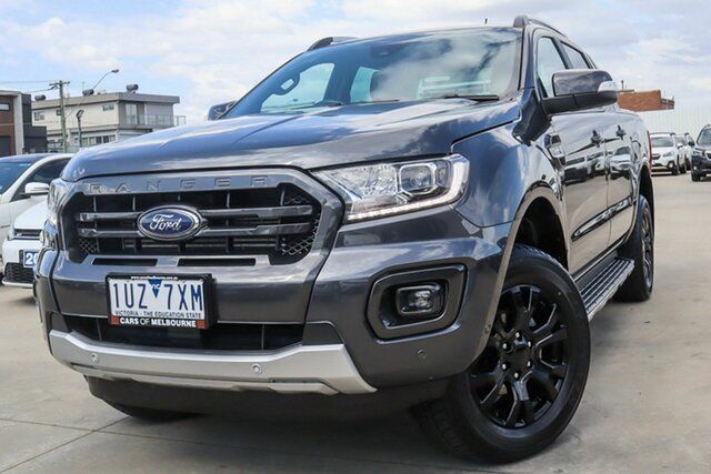 Used Ford Ranger PX MkIII 2021.75MY Wildtrak Coburg North, 2021 Ford Ranger PX MkIII 2021.75MY Wildtrak Grey 10 Speed Sports Automatic Double Cab Pick Up