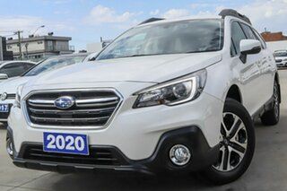 2020 Subaru Outback B6A MY20 2.0D CVT AWD White 7 Speed Constant Variable Wagon.