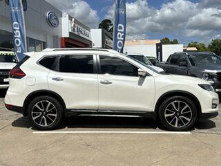 2019 Nissan X-Trail T32 Series II Ti X-tronic 4WD White 7 Speed Constant Variable Wagon.