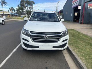 2018 Holden Colorado RG MY19 LS (4x4) White 6 Speed Manual Cab Chassis