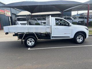 2018 Holden Colorado RG MY19 LS (4x4) White 6 Speed Manual Cab Chassis.