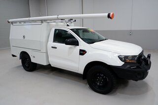 2020 Ford Ranger PX MkIII 2021.25MY XL White 6 Speed Sports Automatic Single Cab Chassis.