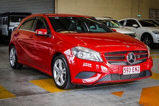 2014 Mercedes-Benz A-Class W176 805+055MY A180 D-CT Red 7 Speed Sports Automatic Dual Clutch.