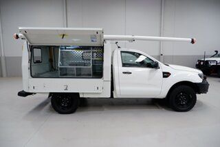 2020 Ford Ranger PX MkIII 2021.25MY XL White 6 Speed Sports Automatic Single Cab Chassis