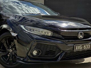 2018 Honda Civic 10th Gen MY18 RS Black 1 Speed Constant Variable Hatchback