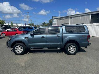 2015 Ford Ranger PX XLT Double Cab Blue 6 Speed Sports Automatic Utility