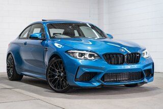 2021 BMW M2 F87 LCI Competition M-DCT Blue 7 Speed Sports Automatic Dual Clutch Coupe.