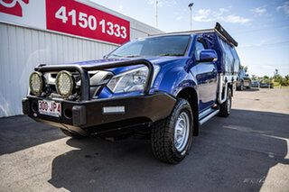 2020 Isuzu D-MAX MY19 SX 4x2 High Ride Blue 6 Speed Sports Automatic Cab Chassis.