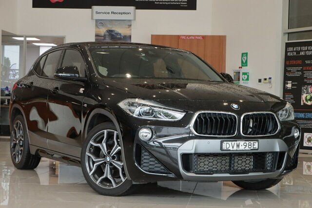Used BMW X2 F39 sDrive20i Coupe DCT Steptronic M Sport Sutherland, 2018 BMW X2 F39 sDrive20i Coupe DCT Steptronic M Sport Black 7 Speed Sports Automatic Dual Clutch