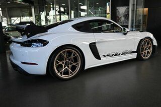 2022 Porsche 718 982 MY22 Cayman PDK GT4 RS White 7 Speed Sports Automatic Dual Clutch Coupe