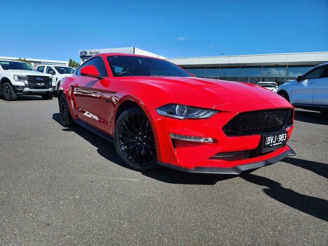 Used Ford Mustang FN 2022.25MY GT Essendon Fields, 2022 Ford Mustang FN 2022.25MY GT Race Red 10 Speed Sports Automatic FASTBACK - COUPE