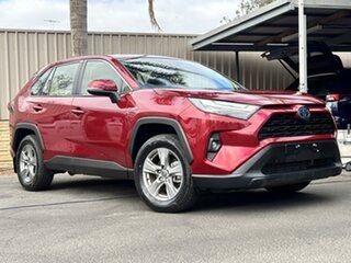 2022 Toyota RAV4 Axah52R GX (2WD) Hybrid Red Continuous Variable Wagon.