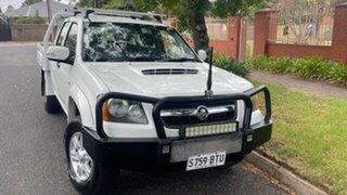 2009 Holden Colorado RC MY10 LX (4x4) White Crystal 5 Speed Manual Cab Chassis.