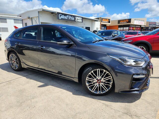Used Kia Cerato BD MY20 GT DCT Caboolture, 2019 Kia Cerato BD MY20 GT DCT Grey 7 Speed Sports Automatic Dual Clutch Hatchback