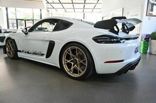2022 Porsche 718 982 MY22 Cayman PDK GT4 RS White 7 Speed Sports Automatic Dual Clutch Coupe