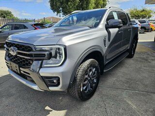 2023 Ford Ranger PY 2022MY Wildtrak Silver 10 Speed Sports Automatic Double Cab Pick Up.