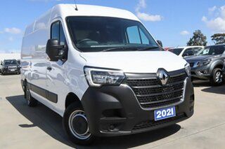 2021 Renault Master X62 Phase 2 MY21 Pro Mid Roof MWB AMT 110kW White 6 Speed