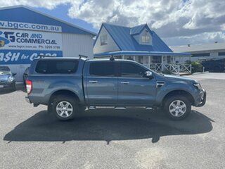 2015 Ford Ranger PX XLT Double Cab Blue 6 Speed Sports Automatic Utility.