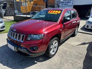 2014 Jeep Compass MK MY14 Sport Red 6 Speed Sports Automatic Wagon.