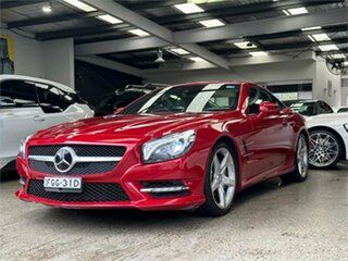 2012 Mercedes-Benz SL-Class R231 SL500 BlueEFFICIENCY Red Sports Automatic Roadster