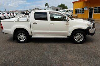 2012 Toyota Hilux KUN26R MY12 SR5 Double Cab White 5 Speed Manual Utility