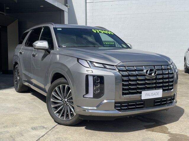 New Hyundai Palisade LX2.V4 MY24 Calligraphy AWD Beaudesert, 2023 Hyundai Palisade LX2.V4 MY24 Calligraphy AWD Shimmering Silver 8 Speed Sports Automatic Wagon