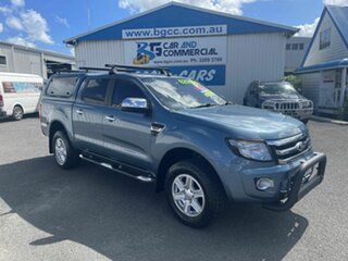 2015 Ford Ranger PX XLT Double Cab Blue 6 Speed Sports Automatic Utility.