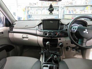 2014 Mitsubishi Triton MN MY15 GLX (4x4) White 5 Speed Manual 4x4 Double Cab Utility