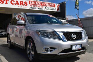 2014 Nissan Pathfinder R52 TI (4x4) Silver Continuous Variable Wagon