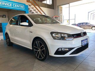 2015 Volkswagen Polo 6R MY15 GTI DSG White 7 Speed Sports Automatic Dual Clutch Hatchback