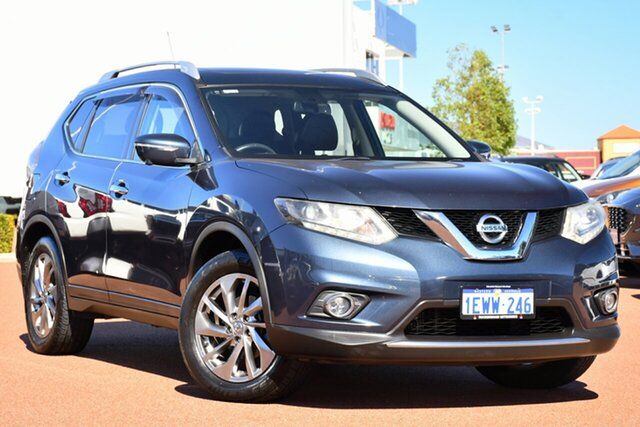 Used Nissan X-Trail T32 TL X-tronic 2WD Rockingham, 2014 Nissan X-Trail T32 TL X-tronic 2WD Blue 7 Speed Constant Variable Wagon