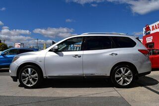 2014 Nissan Pathfinder R52 TI (4x4) Silver Continuous Variable Wagon.