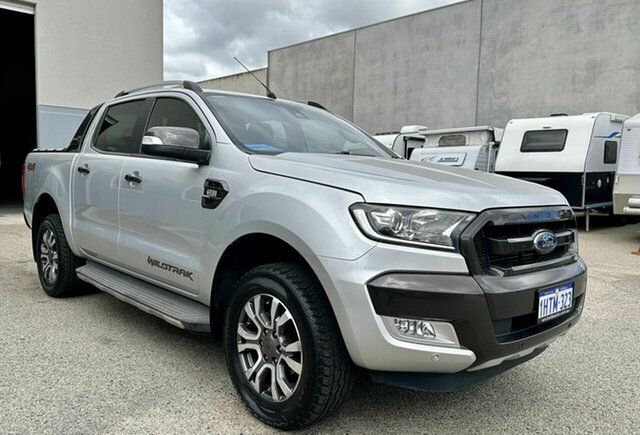 Used Ford Ranger PX MkII Malaga, 2016 Ford Ranger PX MkII Wildtrack Fawn 6 Speed Automatic Double Cab