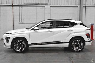 2024 Hyundai Kona SX2.V1 MY24 Electric 2WD Premium Atlas White 1 Speed Reduction Gear Wagon.