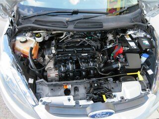 2011 Ford Fiesta WT LX Silver 6 Speed Automatic Sedan