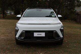 2024 Hyundai Kona SX2.V1 MY24 Premium 2WD Atlas White 1 Speed Constant Variable Wagon.