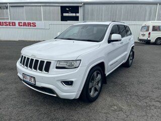 2014 Jeep Grand Cherokee WK MY2014 Overland White 8 Speed Sports Automatic Wagon