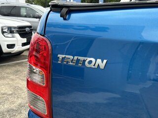 2018 Mitsubishi Triton MR MY19 GLS Double Cab Impulse Blue 6 Speed Sports Automatic Utility