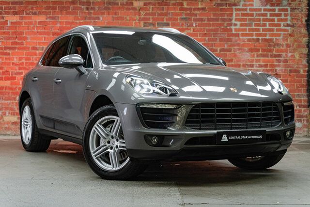 Used Porsche Macan 95B MY16 S PDK AWD Diesel Mulgrave, 2015 Porsche Macan 95B MY16 S PDK AWD Diesel Agate Grey 7 Speed Sports Automatic Dual Clutch Wagon
