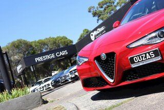 2018 Alfa Romeo Giulia Red 8 Speed Sports Automatic Sedan