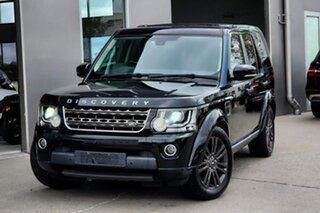 2016 Land Rover Discovery Series 4 L319 MY16.5 Graphite Black 8 Speed Sports Automatic Wagon.