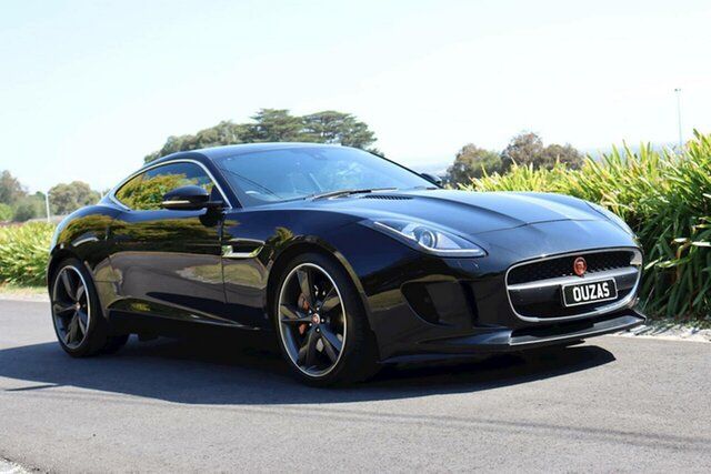 Used Jaguar F-TYPE X152 MY16 Coupe Balwyn, 2015 Jaguar F-TYPE X152 MY16 Coupe Black 8 Speed Sports Automatic Coupe