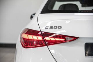 2022 Mercedes-Benz C-Class W206 802MY C200 9G-Tronic Polar White 9 Speed Sports Automatic Sedan