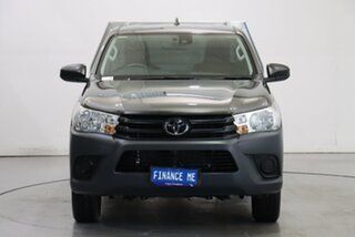 2022 Toyota Hilux TGN121R Workmate 4x2 Grey 5 Speed Manual Cab Chassis.