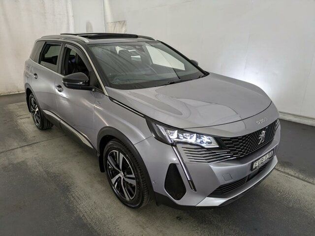 Used Peugeot 5008 P87 MY22 GT Maryville, 2022 Peugeot 5008 P87 MY22 GT Silver 8 Speed Automatic Wagon