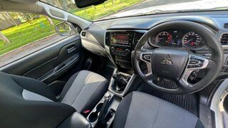 2018 Mitsubishi Triton MR MY19 GLX Plus (4x4) White 6 Speed Manual Double Cab Pick Up
