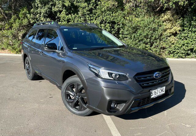 Used Subaru Outback B7A MY21 AWD Sport CVT Glenelg, 2021 Subaru Outback B7A MY21 AWD Sport CVT Magnetite Grey 8 Speed Constant Variable Wagon