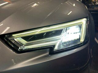2017 Audi A4 B9 8W MY18 S Line S Tronic Quattro Silver 7 Speed Sports Automatic Dual Clutch Sedan