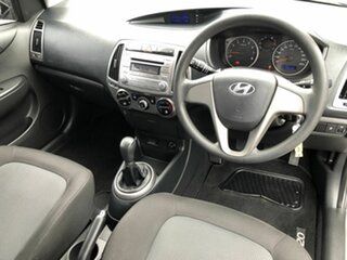 2013 Hyundai i20 PB MY14 Active Grey 6 Speed Manual Hatchback