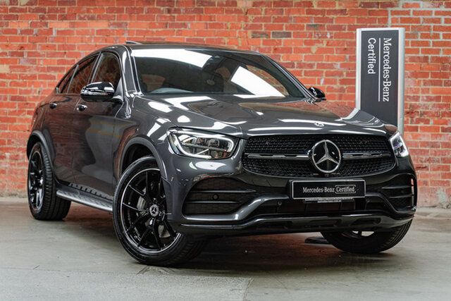 Certified Pre-Owned Mercedes-Benz GLC-Class C253 803+053MY GLC300 Coupe 9G-Tronic 4MATIC Mulgrave, 2023 Mercedes-Benz GLC-Class C253 803+053MY GLC300 Coupe 9G-Tronic 4MATIC Graphite Grey 9 Speed